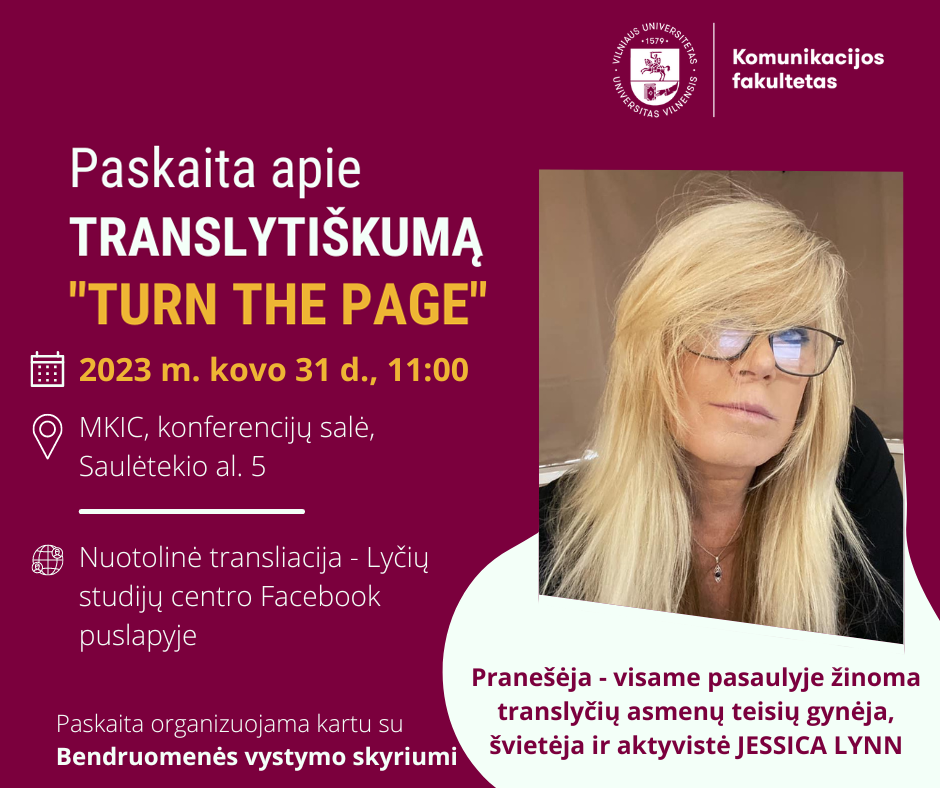 Paskaita apie translytiskuma