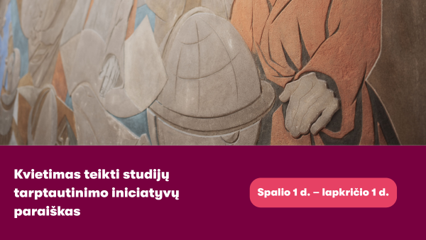 Vizualas Studijų tarptautinimo paraiškos