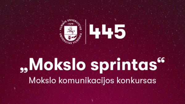 naujienai Mokslo sprintas