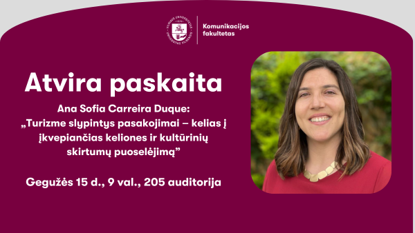 naujienai turizmo pasakojimai Ana